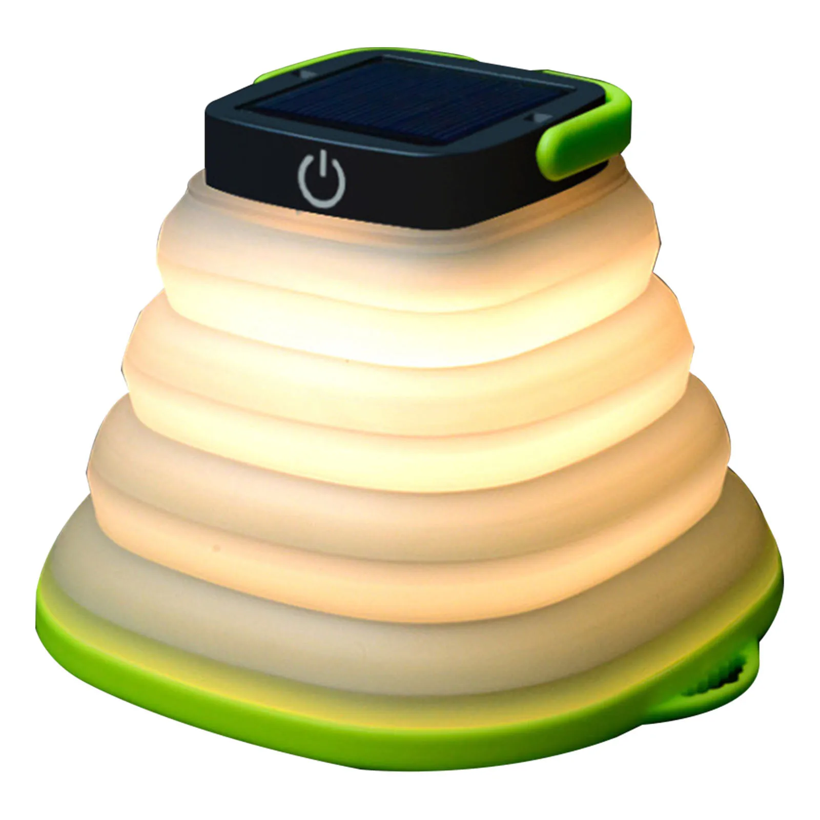 

Portable Telescopic Lamp Foldable Led Camping Light Solar Usb Charging Outdoor Tent Lantern For Emergency Travel Gear