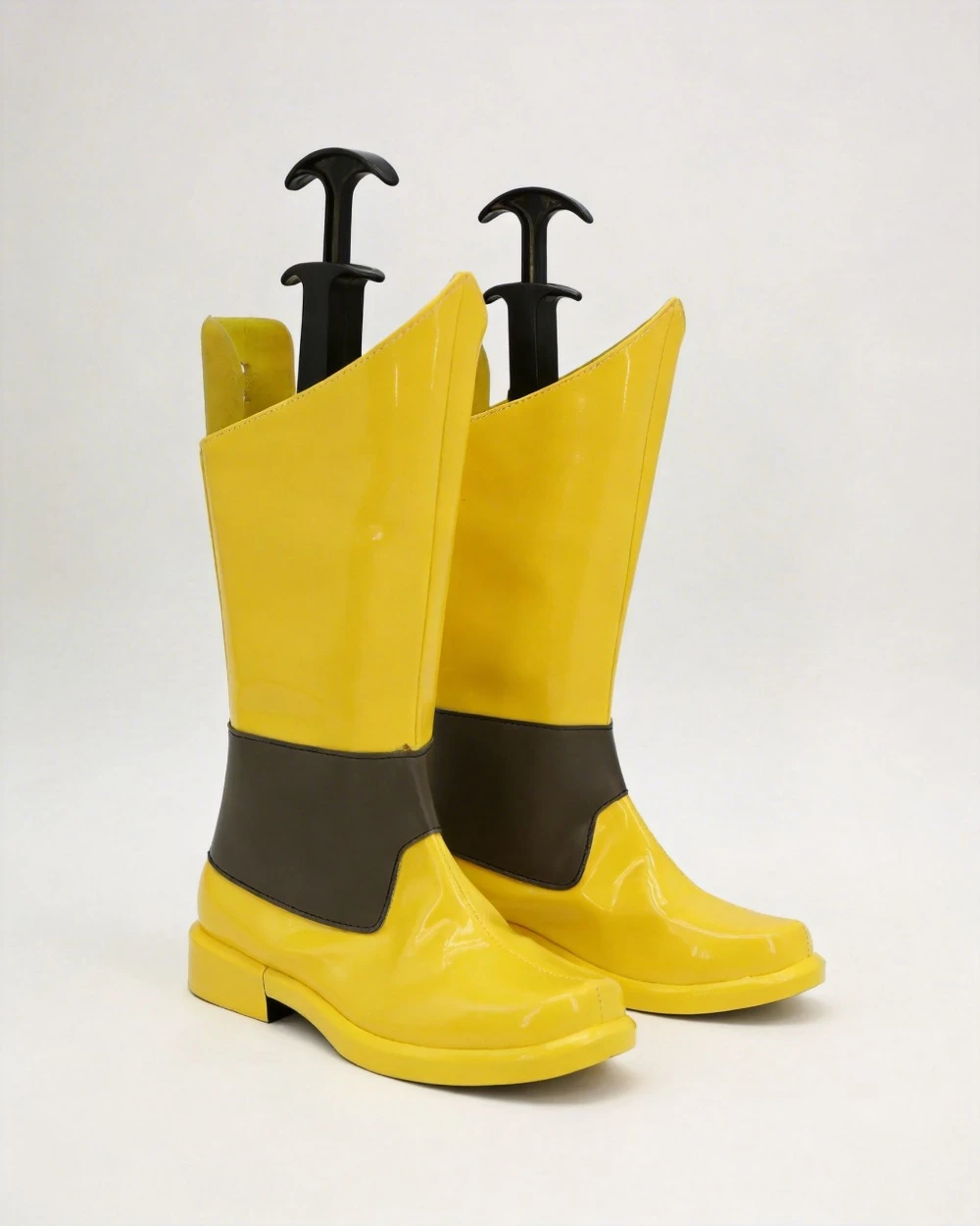 

Сапоги для косплея Super Kefla, желтые туфли, изготовленные на заказ, любой размер