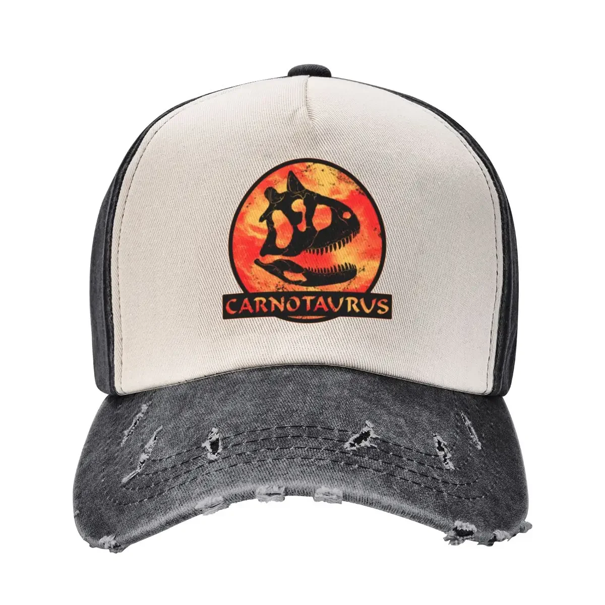 Carnotaurus fossil skull Baseball Cap fashionable Wild Ball Hat Dropshipping Women's Beach Outlet 2025 Men's