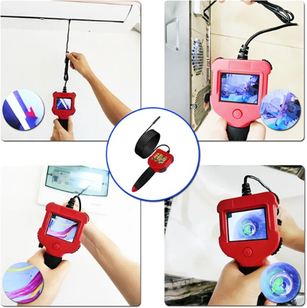 5.5mm 720P Semi-Rigid Cable Wireless WIFI Endoscope For Android&ISO Smart Phone Inspection Pipe Scope