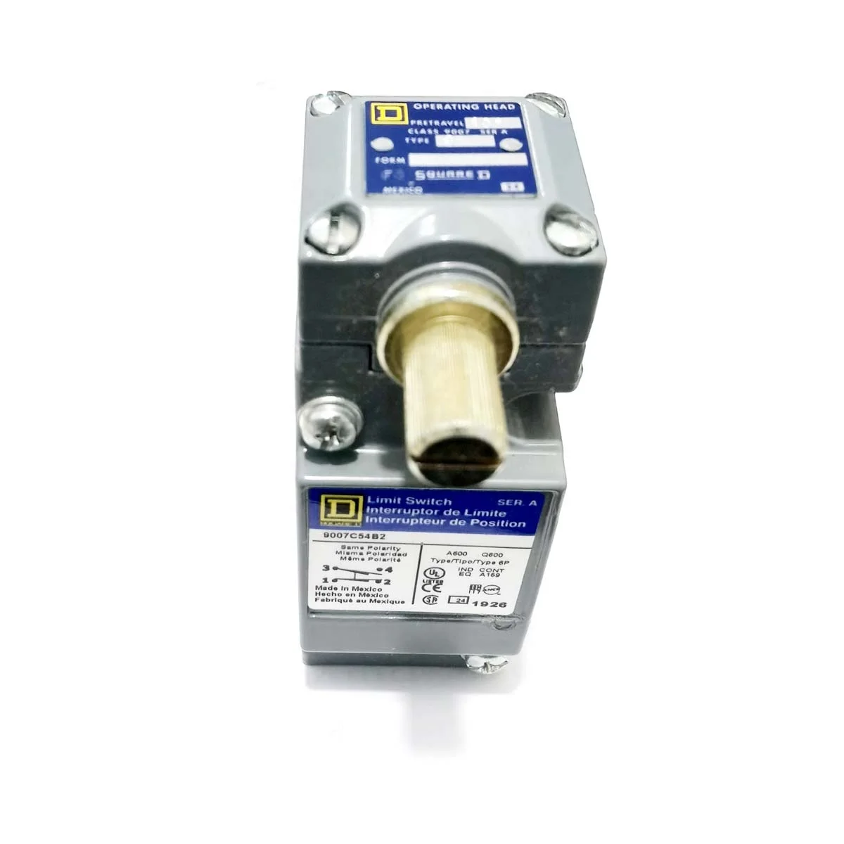 

WGZX LIMIT SWITCH Square D 9007C54B2