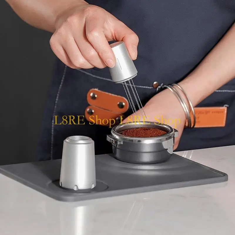 l8re針コーヒータンパーコーヒー炒め物ディストリビューターレベラーツール金属素材