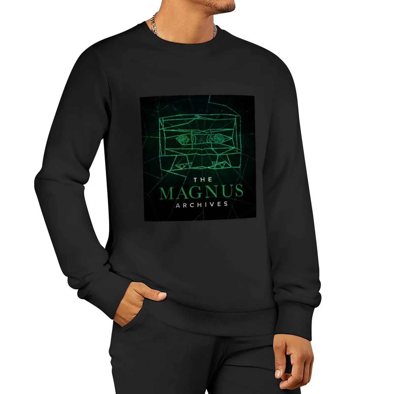 

The Magnus Archives Logo (Season 5) (Square Block Logo) Sweatshirt tracksuits autumn sweatshirt