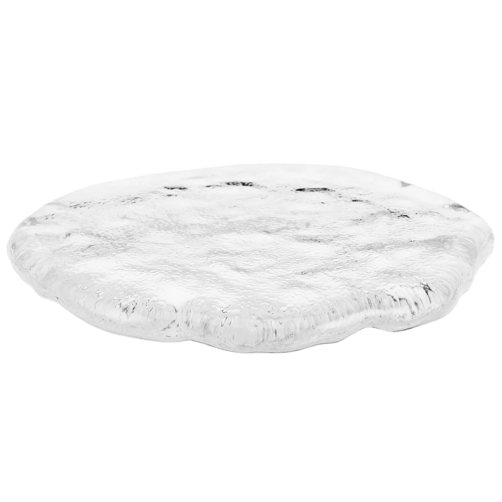 

Transparent Glass Nail Polish Palette Frosted Texture Nail Art Mixing Tray Manicure Accessory Clear Decorative Plate