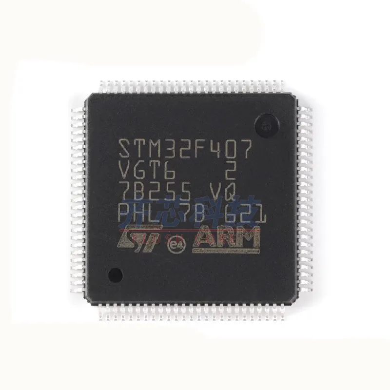 1Pcs/Lot STM32F407VGT6 STM32F407VET6 STM32F407ZET6 STM32F407ZGT6 STM32F407IGT6 QFP New MCU