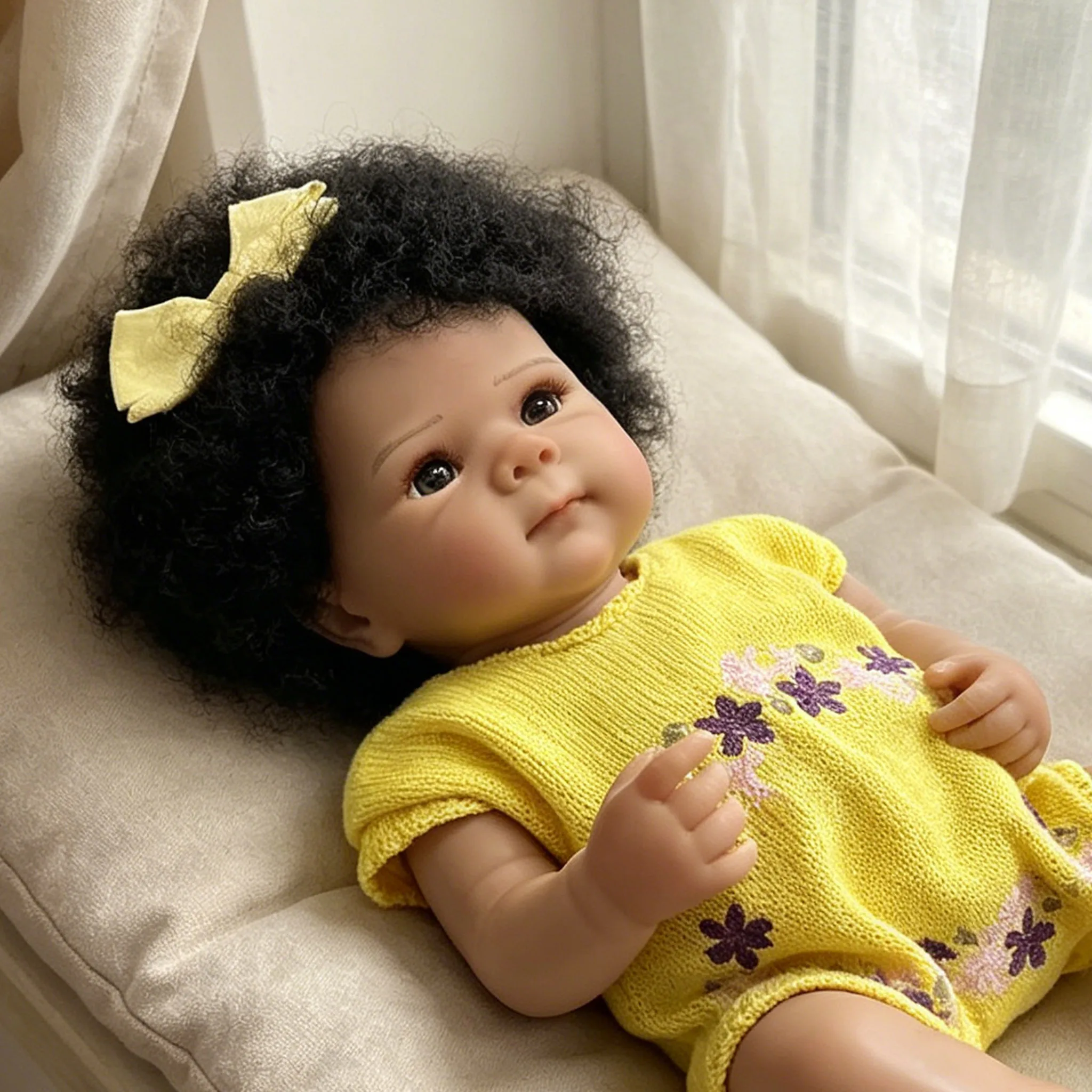 Lalka Reborn Bettie z ciemną s – Baby Products For Curly Hair recenzja i cena