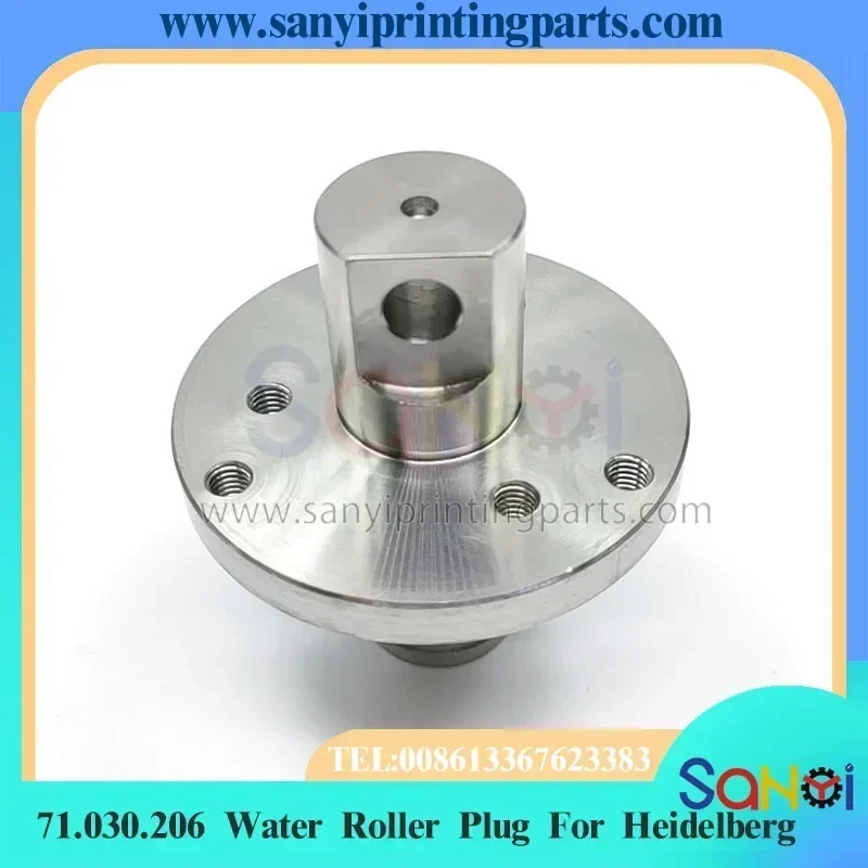 Heidelberg CD102 SM102 ปลั๊กลูกกลิ้งน้ําสแตนเลส 71.030.206 สําหรับชิ้นส่วนเครื่องจักรการพิมพ์