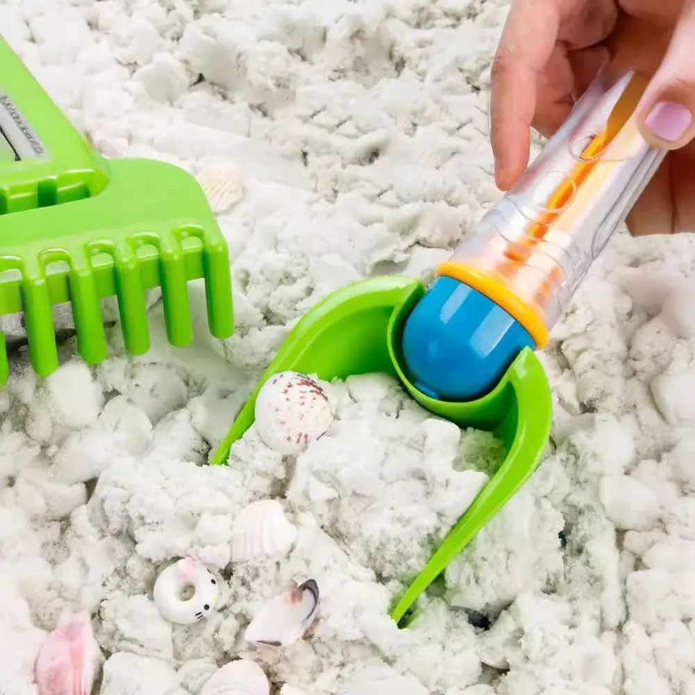 Plastik Perkelahian Air Mainan Pantai Sekop Garu Mainan Semprotan Air Kartun Mainan Penyiram Tipe Tarik Tabung Tunggal