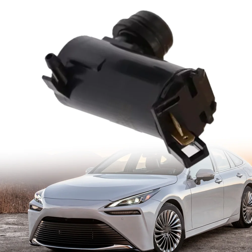 Pompa Jet Motor Pembersih Kaca Depan 2 Pin Universal untuk Kendaraan, Motor Tangki Pembersih Kaca Depan 12 V DC