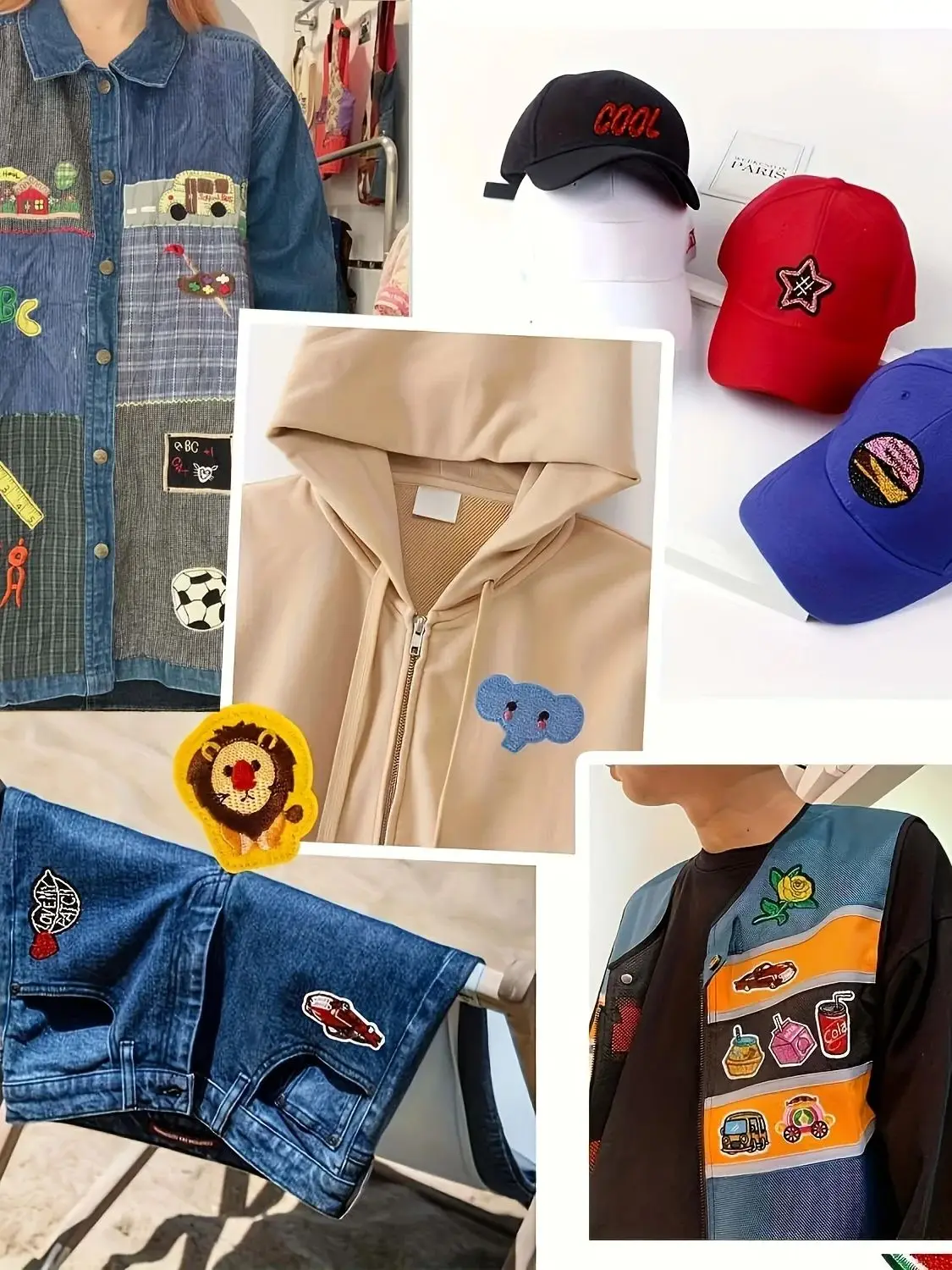 30 قطعة من الملاحظات الموسيقية الحديد على الرقع، خياطة على رقعة إصلاح زين مطرزة، مشاريع يدوية ذاتية الصنع للملابس والسترة والجينز