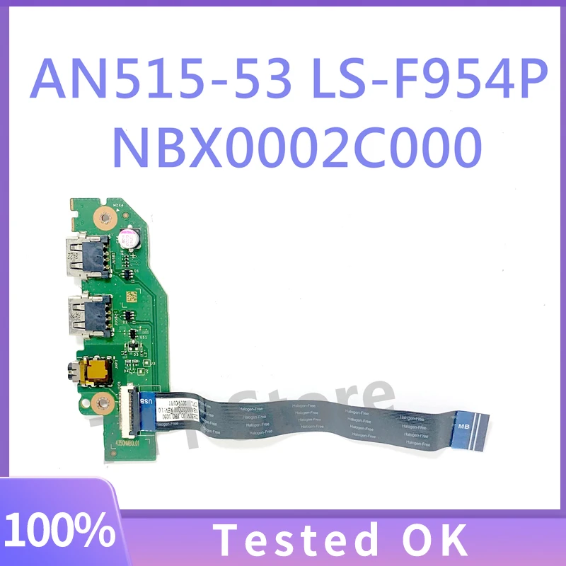 DH5VF LS-F954P NBX0002C000 For Acer AN515-51 AN515-52 AN515-53 A715-71G A715-72G USB Audio Board With Flex Cable 100% Tested