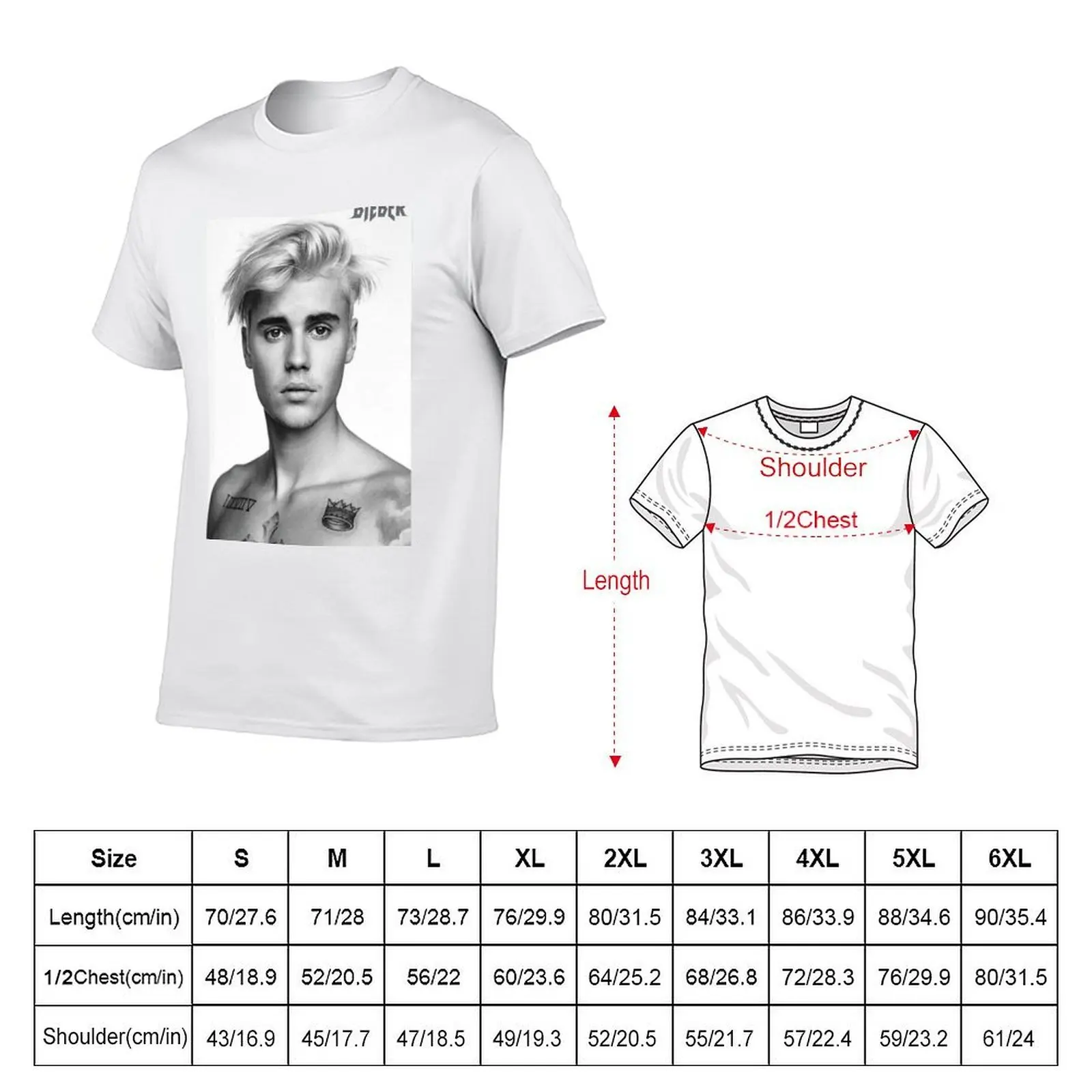The Evolution of JustiinBiieber T-Shirt tshirts personalised funny gifts cotton t shirt men