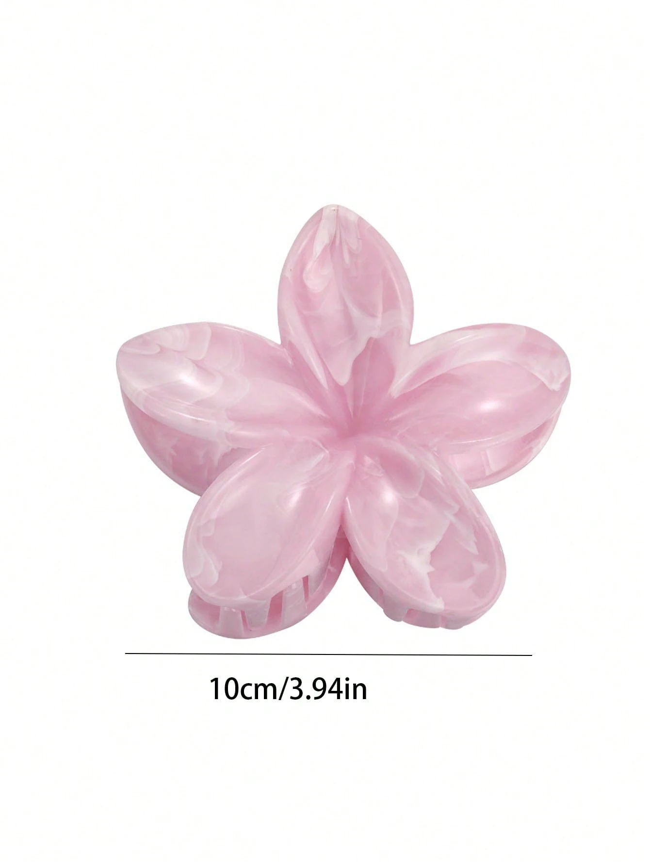 Tyrande Blunt Flower Grip Fresh and Sweet Egg Flower Back of Head Disc Hair Shark Clip Hair Ornament image 5