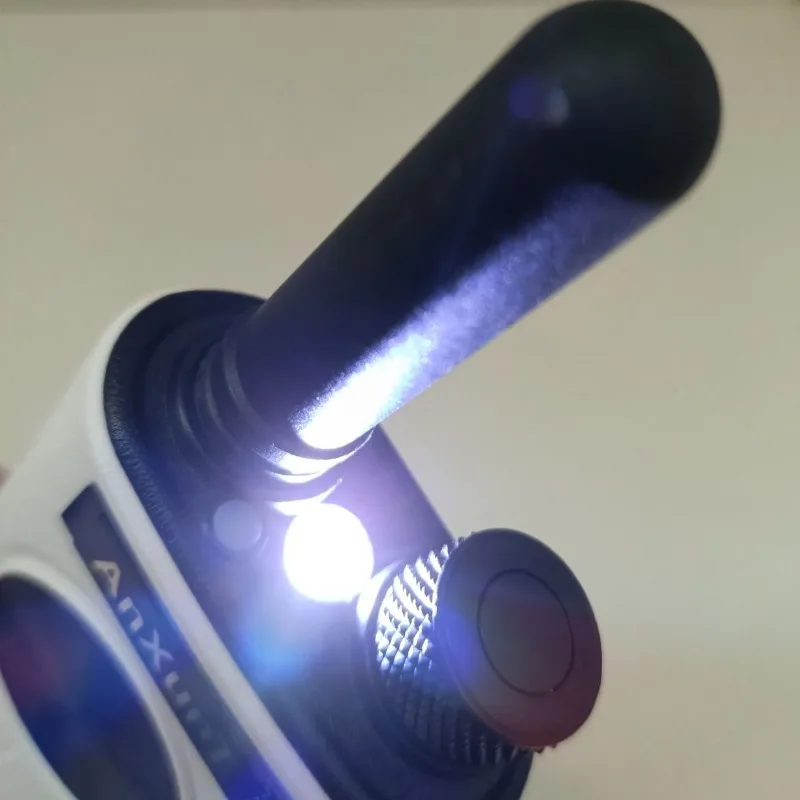 جهاز اتصال لاسلكي صغير رفيع للغاية ومزامنة قناة واحدة محمولة باليد للتخييم في الهواء الطلق وبيوت الضيافة والمطاعم والفنادق #3