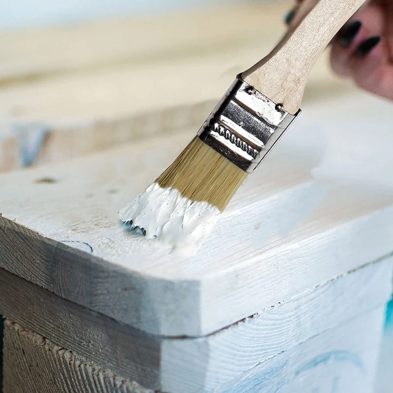 Hot TTKK 48 Pcs Paint Brushes And Chip Paint Brushes Paint Stains Varnishes Glues And Gesso, 24 Pcs 35Mm & 24 Pcs 48 Mm