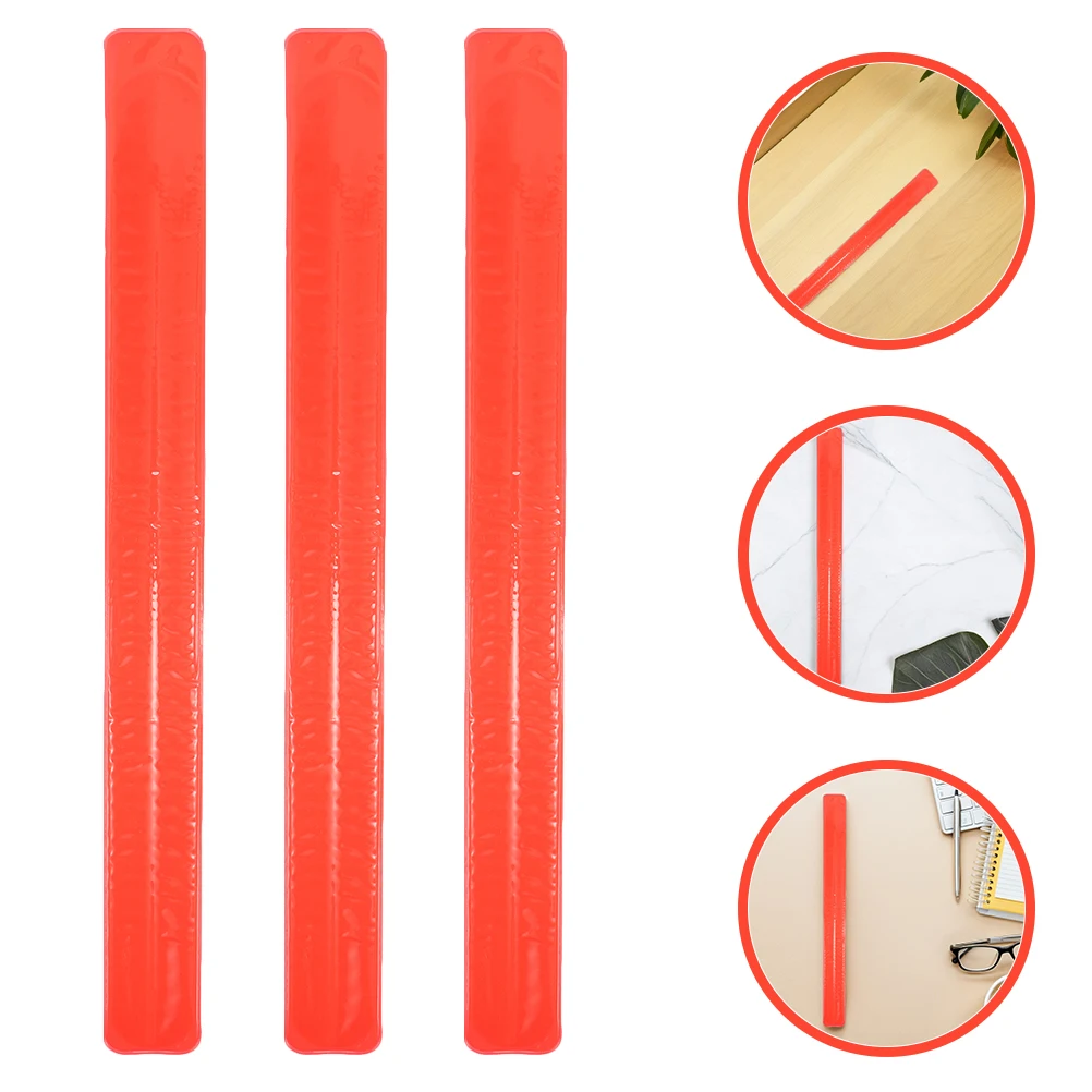 

Reflective Snap Ring Bracelets High Visibility Wristbands Equipment Reflectors Child