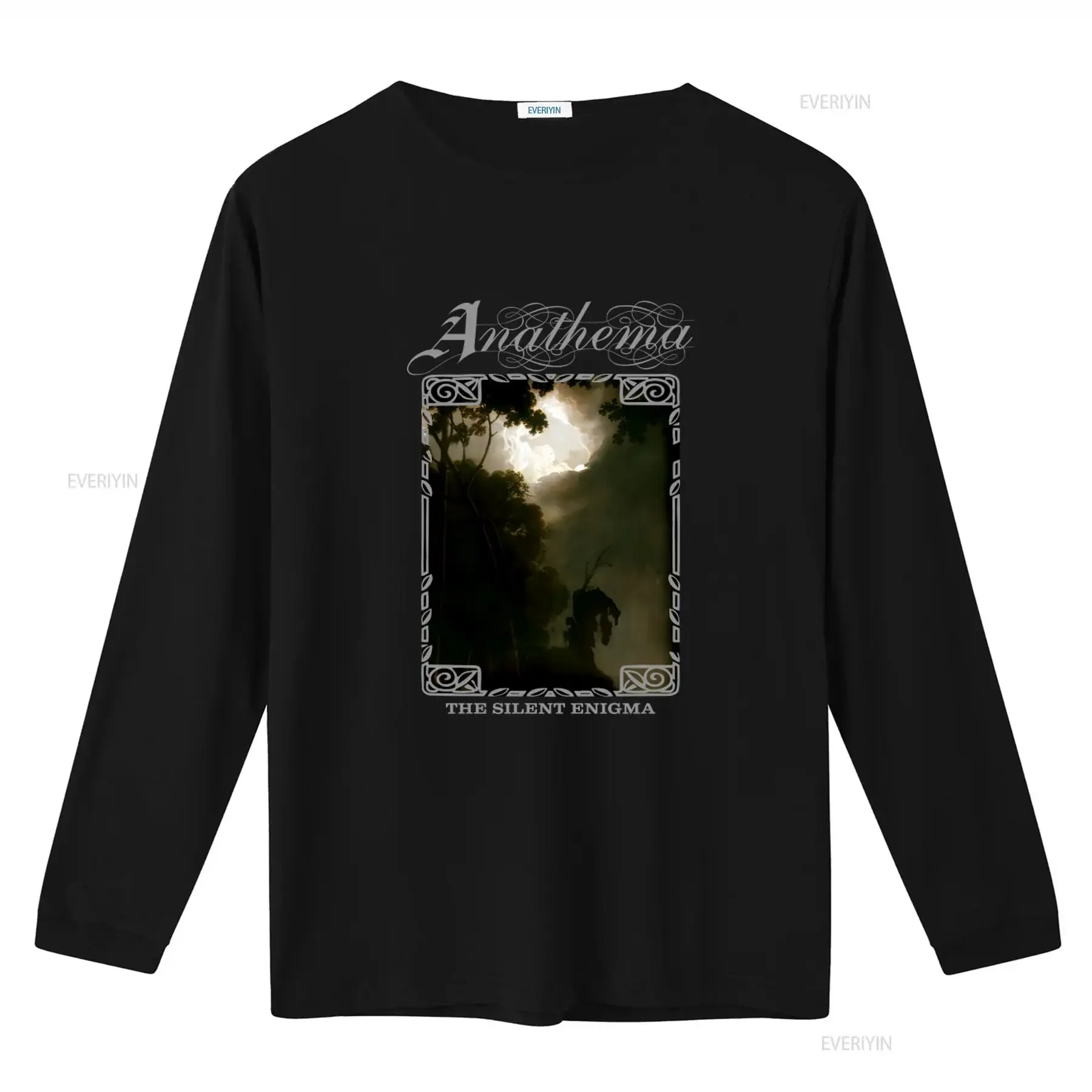 New DTG T Shirt Anathema The Silent Enigma Mysterious Forest Design Available in S M L XL 2Xl 7Xl Sizes vintage Washed Slightly