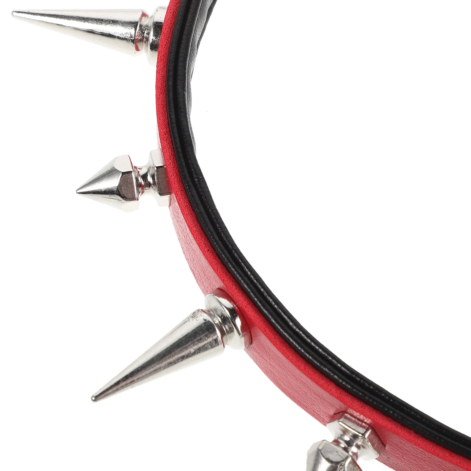 Matte Black Spike Rivet Headband Punk Style Hairband Costume Party Goth Hair Accessories Rock Festival Hairband Unisex Headwear