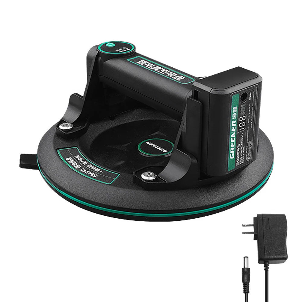 

Electric Vacuum Suction Cup for Glass Tile Strong Bearing Capacity 8in Sucker Electric Vacuum Glass Lifter and Transport Sucker