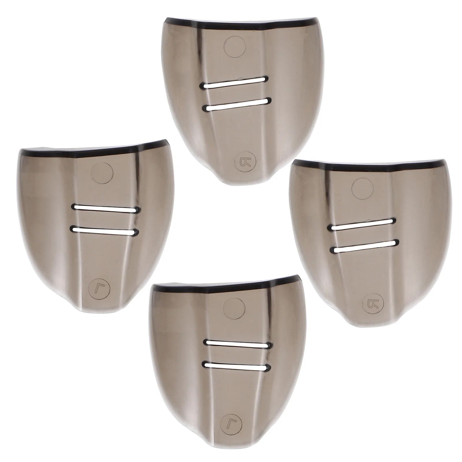 

Protective Eyewear Shield Premium Tpu Side Protection For Safety Glasses Dark Brown Lightweight Sideshield Eyewear