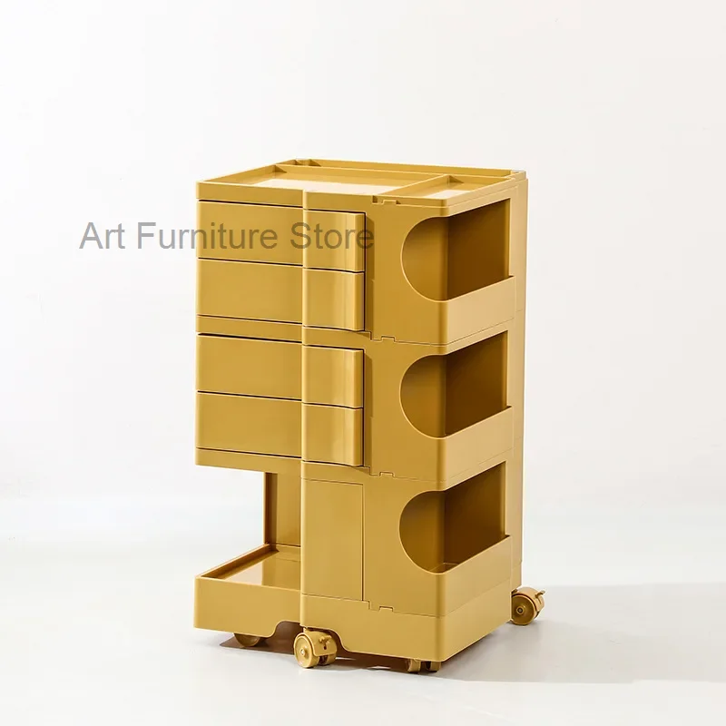 Storage Kitchen Trolley Cabinets Food Truck Small Bedside Kitchen Trolley Mobile Modern Meuble Cuisine Rangement Home Furniture