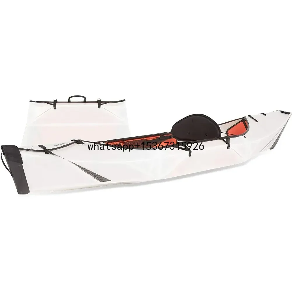 Lightweight  Lake and River Kayaks - Beginner, Foldable Kayak Inlet、 Stable, Durable, Intermediate  Size Inlet Only, Kayak