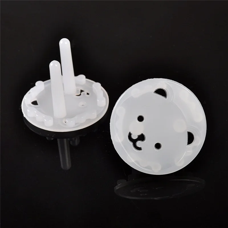 10Pcs Baby Safety Child Electric Socket Outlet Plug Protection Security Two Phase Safe Lock Cover Kids Sockets