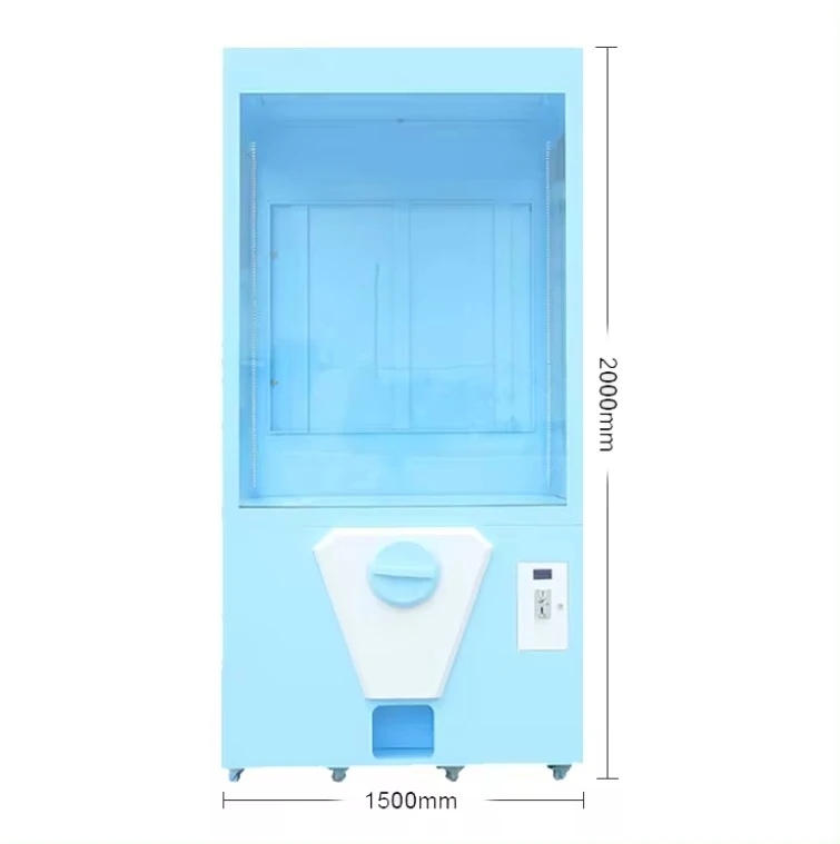 Wholesale High Quality Children Coin Operated Metal Twisted Egg Capsule Toy Vending Machine with Flashing Lights Motion Sensing