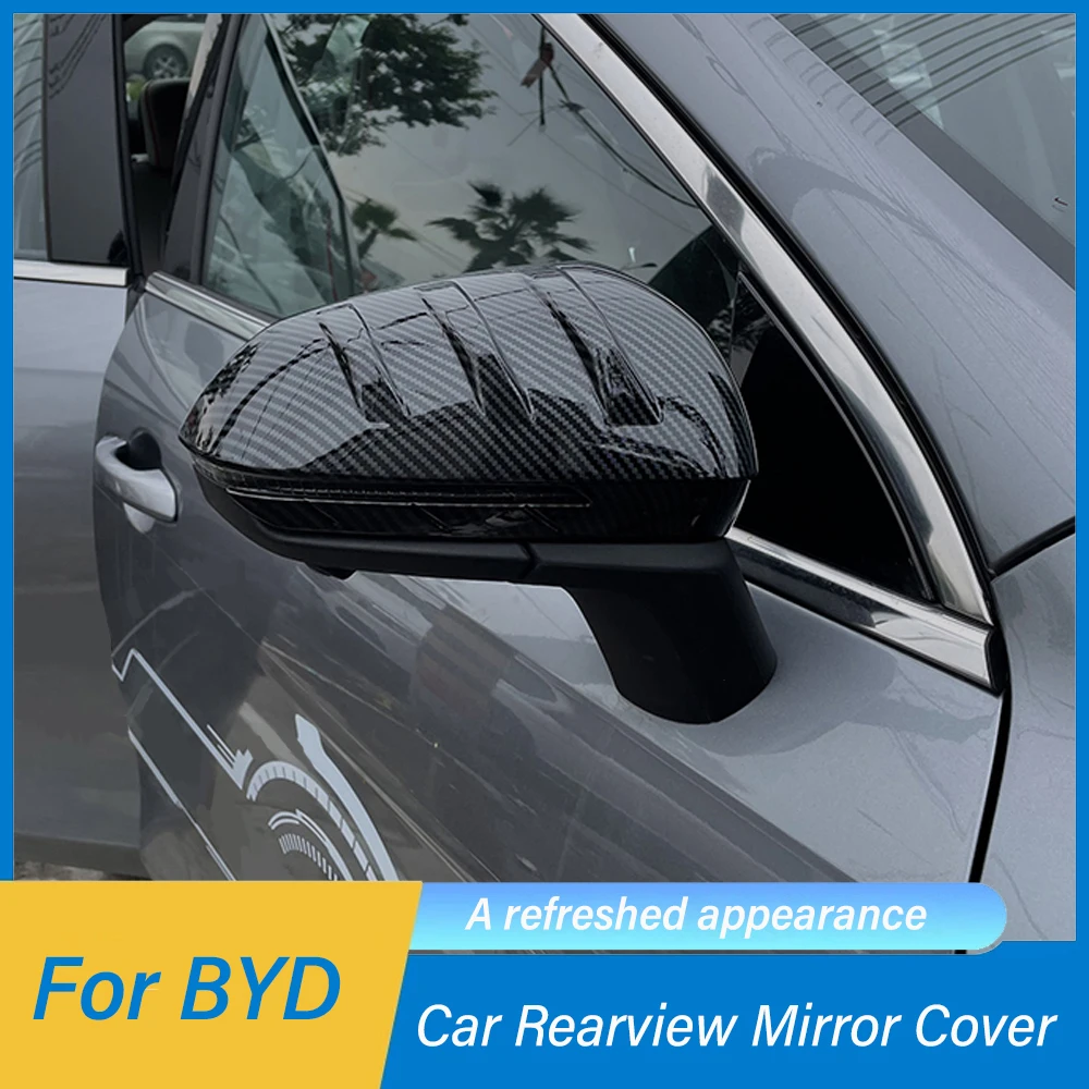 

Door Side Mirror Shell For BYD KING Chazor Car Rearview Mirror Cover Parts Trim Protect Exterior Accessories 2023 2024 2025