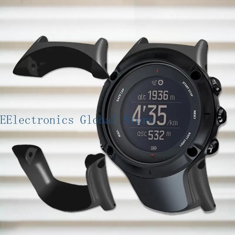 462B For SUNNTO Ambit 3/2/1 Strap Metal Link Lugs Connector Adapter Clasp Bracelet 2x