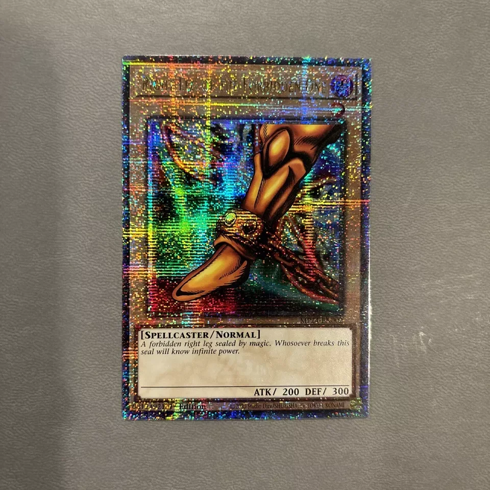 

Yugioh KONAMI MP24-EN002 Right Leg of the Forbidden One 25th Quarter Century Secret English 1st Edition Collection Mint Card