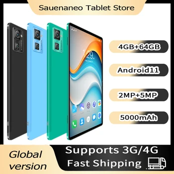 Tablette Android 11 d'origine, R12 Pro, 4 Go de RAM, 64 Go de ROM, processeur Dean 8 cœurs, système HD, 5000mAh, version globale, nouveau