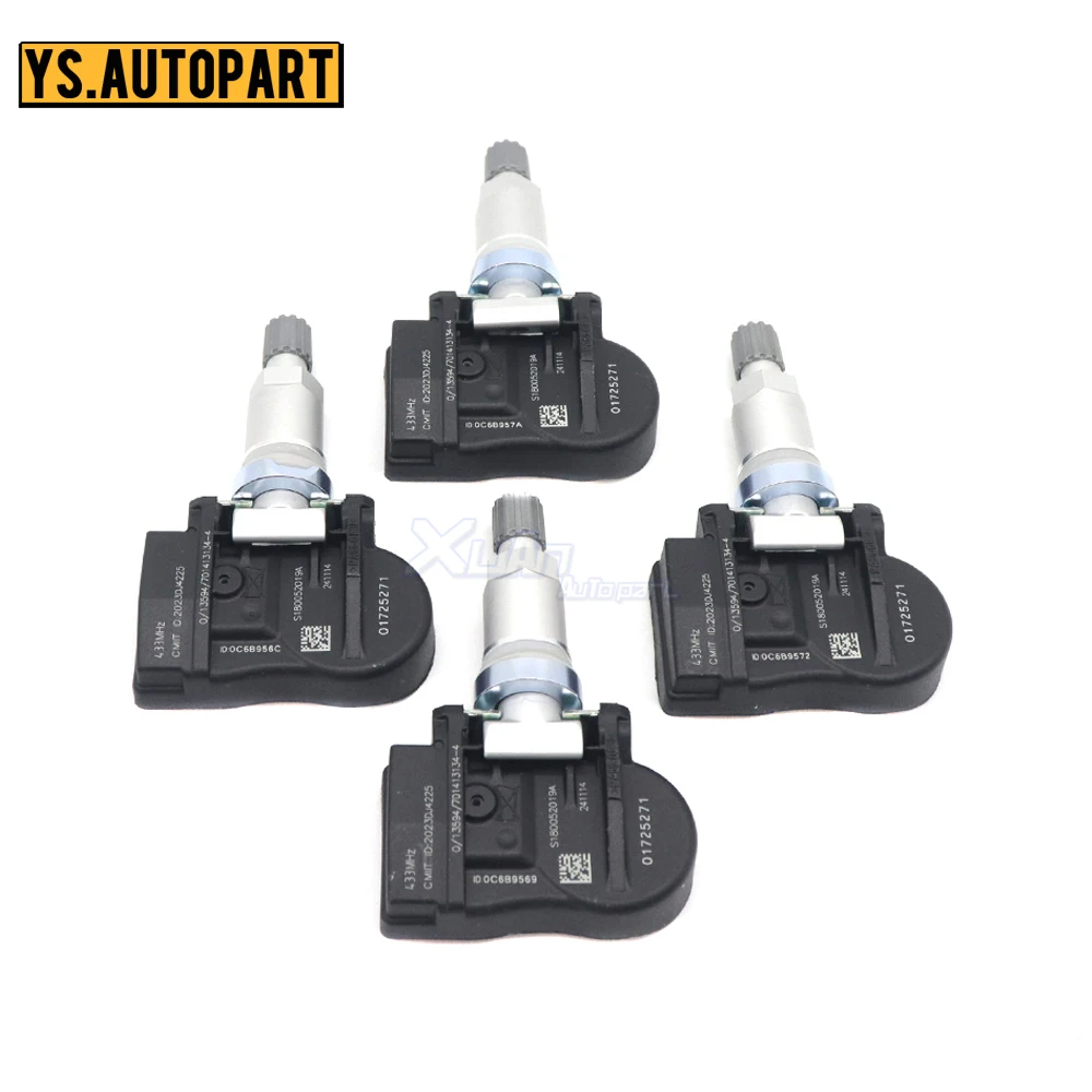 NEW Car TPMS 01725271 Tire Pressure Monitoring System Sensor for Geely-atlas Emgrand X7 Sport 2020 433Mhz 13327259