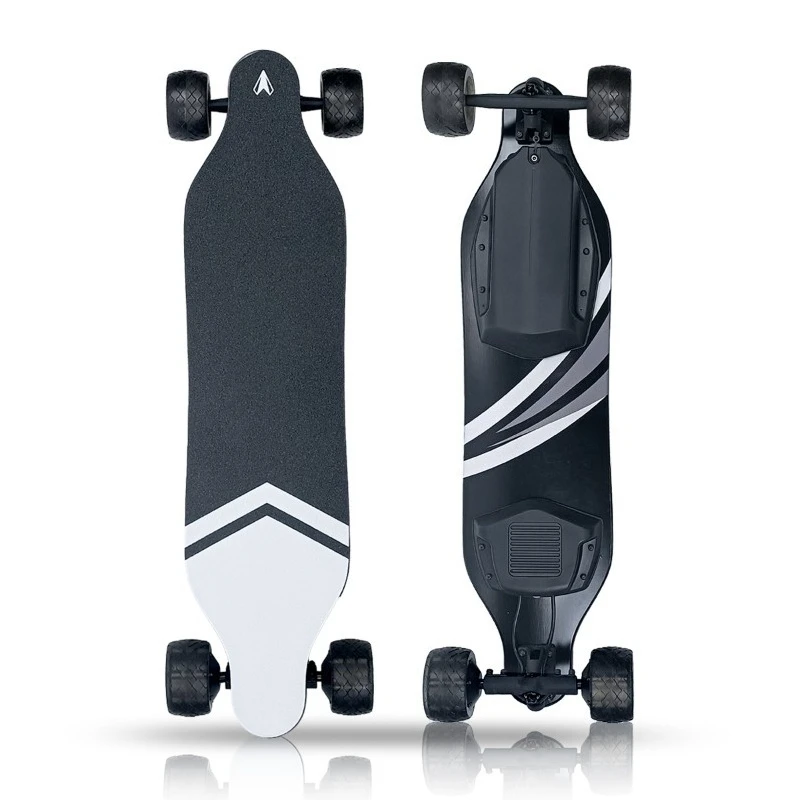

4 Wheel Electric Skateboard Dual Drive 500Wx2 Motors, 25/40km Range 105mm Wheels 42km/h for Adults Commuting Outdoor Adventure