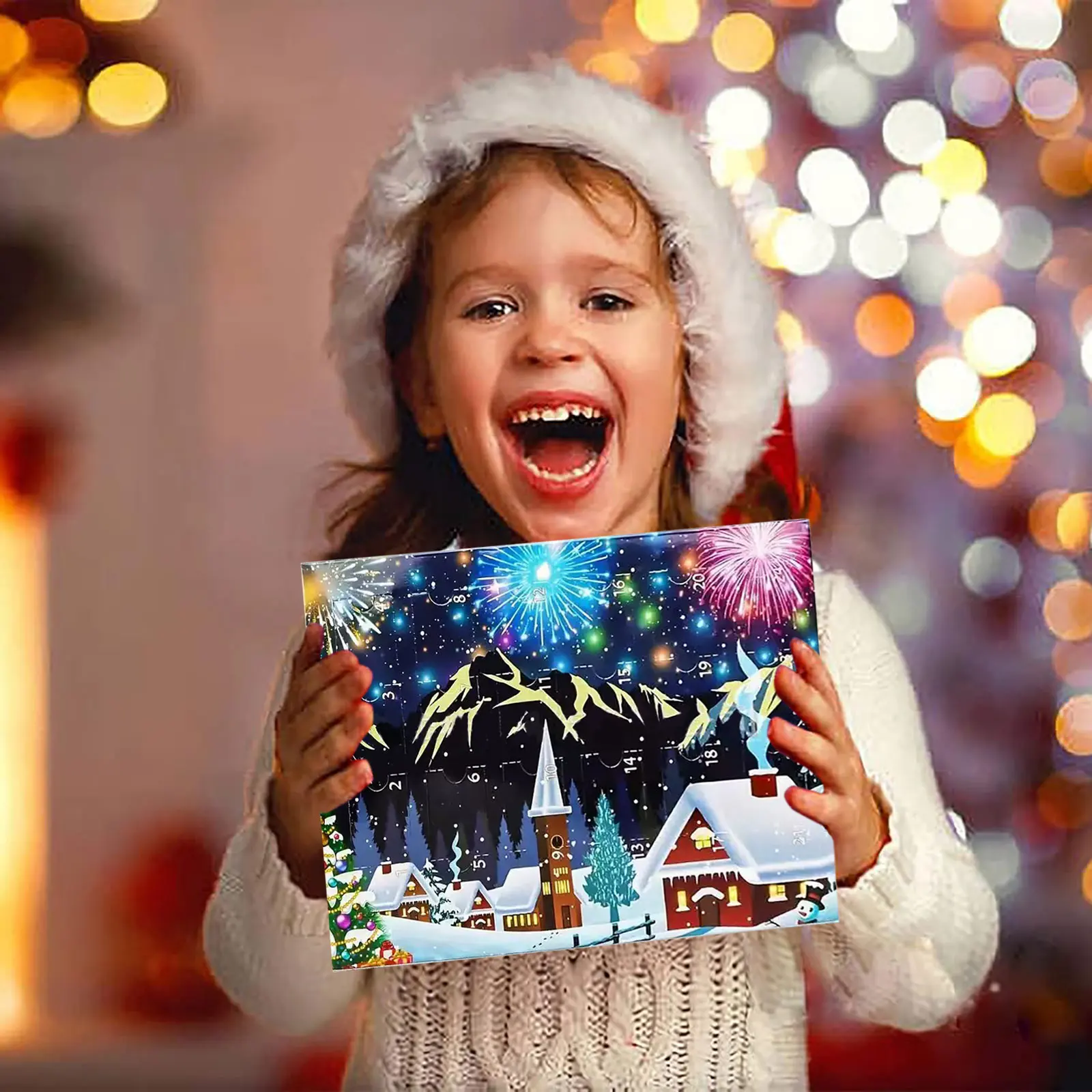 أوتار خفيفة تعمل بالبطارية مع مؤقت لتقويم وصول العطلة، ألغاز معدنية، لعبة ألغاز مفاجئة، مؤقت طبخ ميكانيكي #2