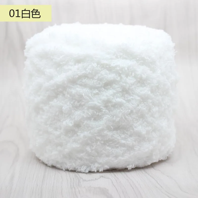 100g/ballKnitting Wool Yarn Soft Yarn Baby Thick Coral Velvet Yarn Hand Knitting Cashmere Crochet Thread For DIY Sweater Blanket