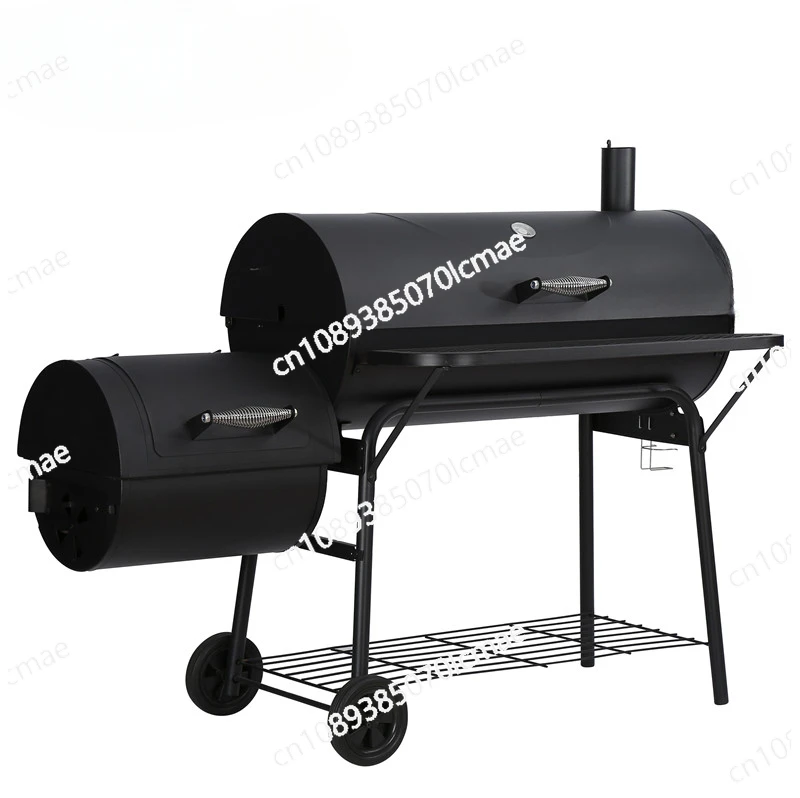 Home BBQ Grill Outdoor BBQ Stove Charcoal Carbon  Stove  Full Set Smoked Stove BBQ Tools