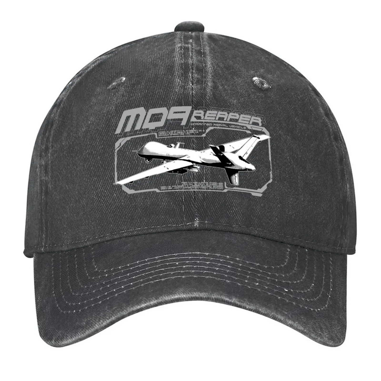 

MQ-9 Reaper Baseball Cap Horse Hat Luxury man cap hats for men Gentleman Hat Woman Men's