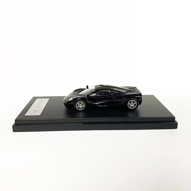 LCD 1:64 Model Car Mcla Alloy Die-cast Sport Vehicle Display Collection - Black