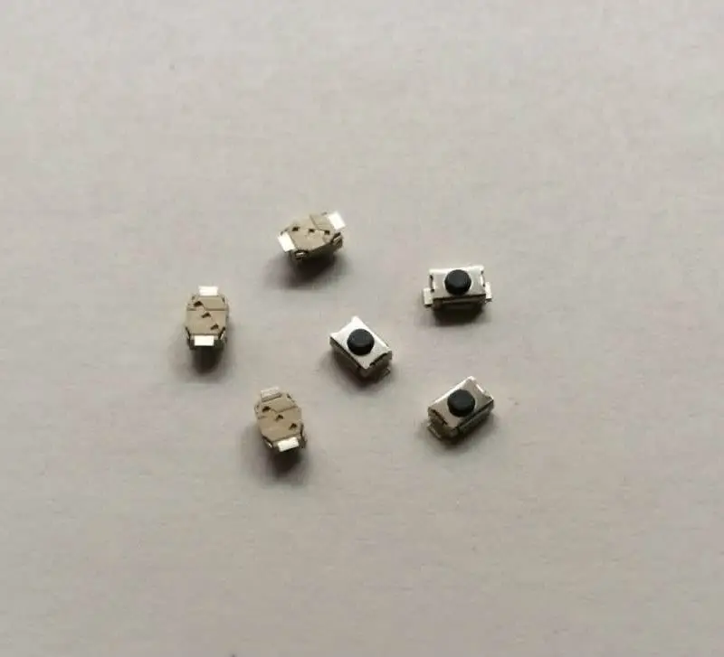 200pcs/TP-1185 high-quality East One touch switch patch 2-pin 3 * 4 * 2MM micro button mini turtle