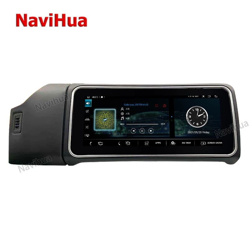 Navihua 12.3 inch Car Navigation GPS Video Player Rotatable Screen for Land Range Rover Vogue 2013-2017 Car DVD Player