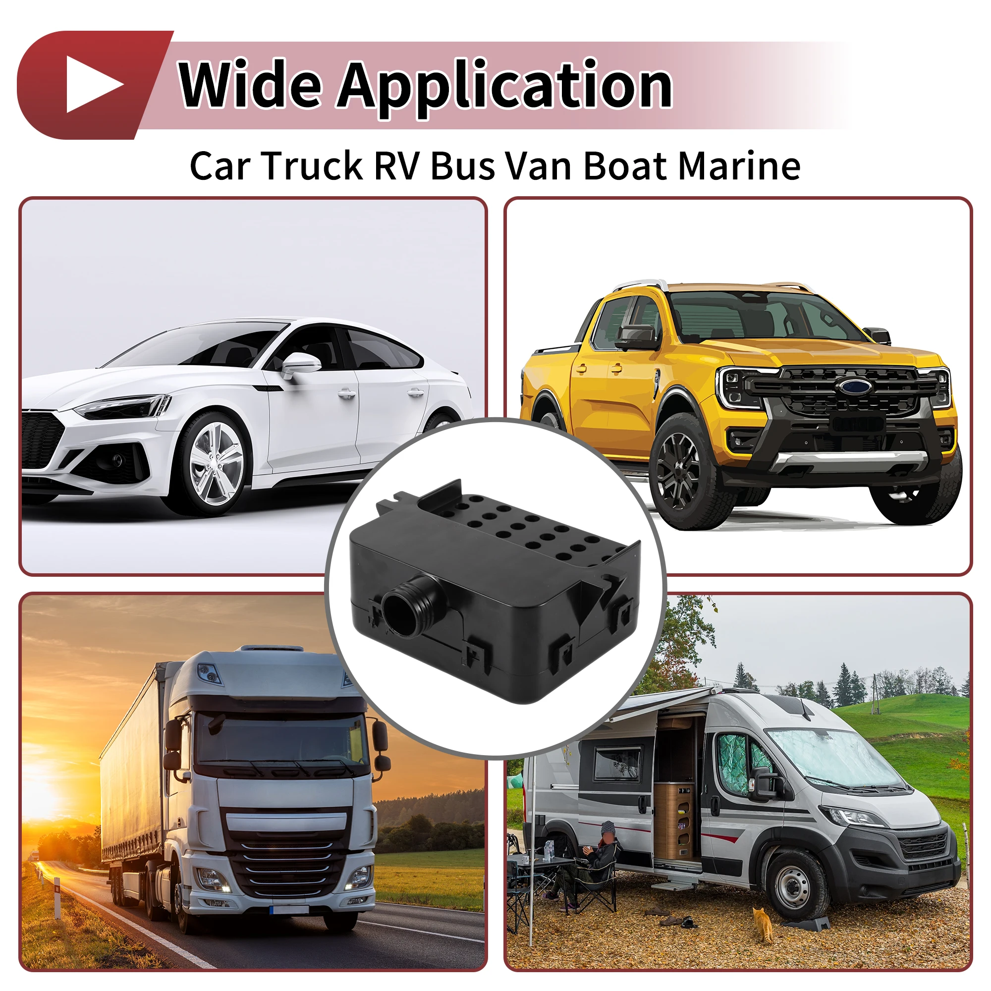 UXCELL Воздушный фильтр Парковочный обогреватель Фильтр воздухозаборника Губка Автомобиль Грузовик