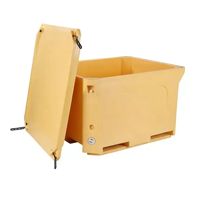 460 Litres Rotomolded Plastic Insulated Storage Box Bins Live Fish Transportation Container