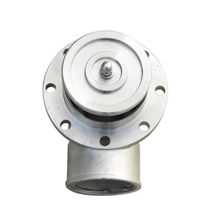 304 Stainless Steel Side Vent Valve for Tank Truck Steam Recovery Pipe Control Fitting Heavy Duty Industrial Liquid Transport