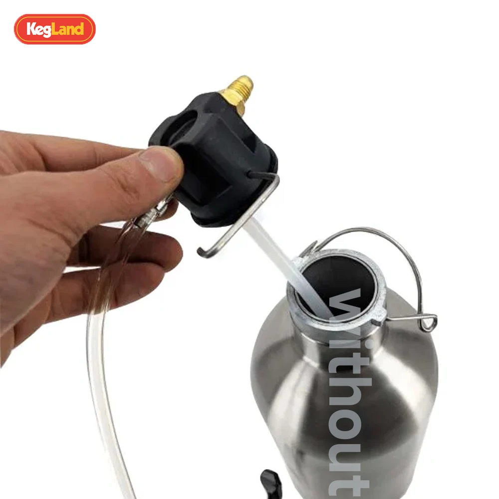 KegLand Beer Bottle Drafto Kit for 2L Ultimate Growler Beer Home Brewing