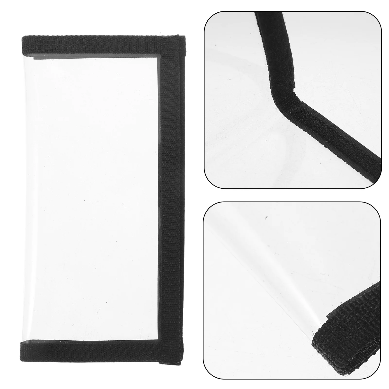 

4pcs Fish Hook Protective Cover Transparent Bait Bag Puncture Resistant Fishing Tool Cover Portable Bait Organizer Fishing