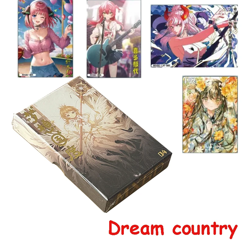 Dream Country Card Anime Goddess Male God Tri-fold Cards Enjoy Version Cards Hot-blooded Handsome Guy Beauty Collection Card Toy