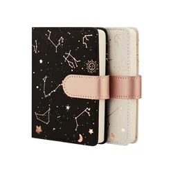2025 Planner Notebook English Agenda Leather Cover Monthly/Weekly/Dairy Journal For Students School Supplies Stationery