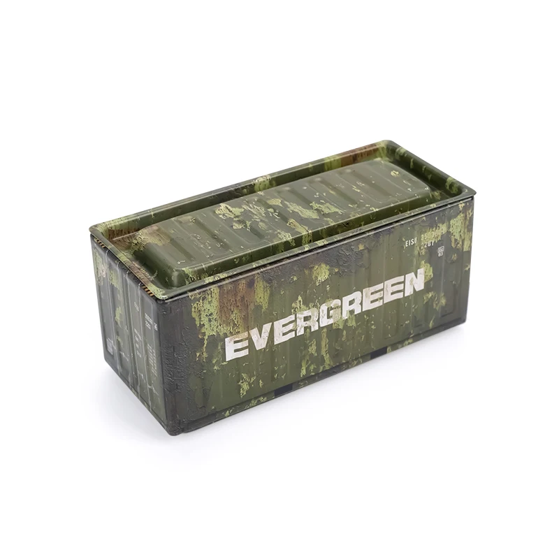Mini ijzeren opbergdoos Miniatuur ijzeren opbergdoos Creatieve decoratie Verzamel kleine voorwerpen Desktop Mini containermodel Kerstcadeaus