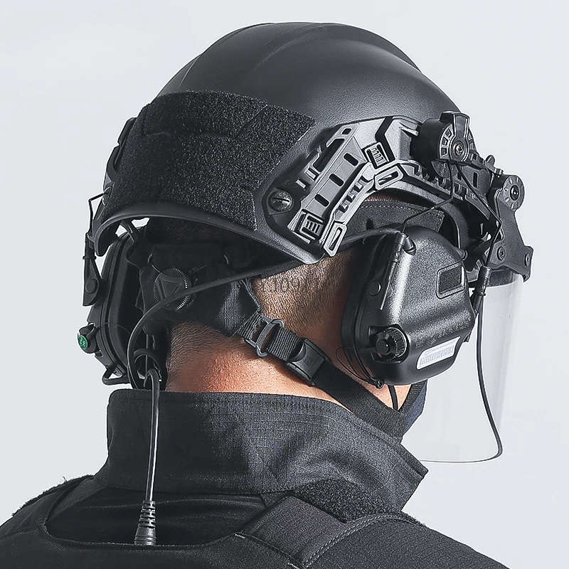 *Riot Helmets Outdoor Duty Patrol Protective Helmets Military Fans Tactical Helmets Secret Service Security